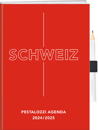 Vorderes Coverbild Pestalozzi-Agenda 2024/25