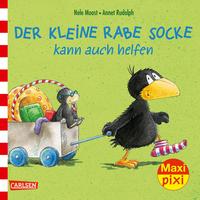 Vorderes Coverbild Maxi Pixi 230: Der kleine Rabe Socke kann auch helfen