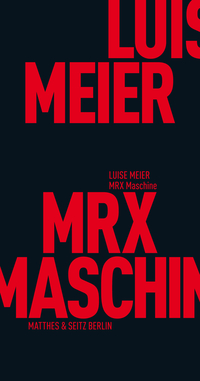 Vorderes Coverbild MRX Maschine