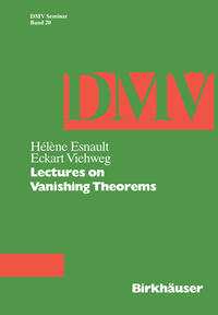 Vorderes Coverbild Lectures on Vanishing Theorems
