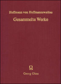 Vorderes Coverbild Christian Hoffmann von Hoffmannswaldau: Gesammelte Werke