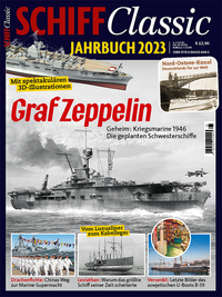 Vorderes Coverbild Schiff Classic Jahrbuch 2023