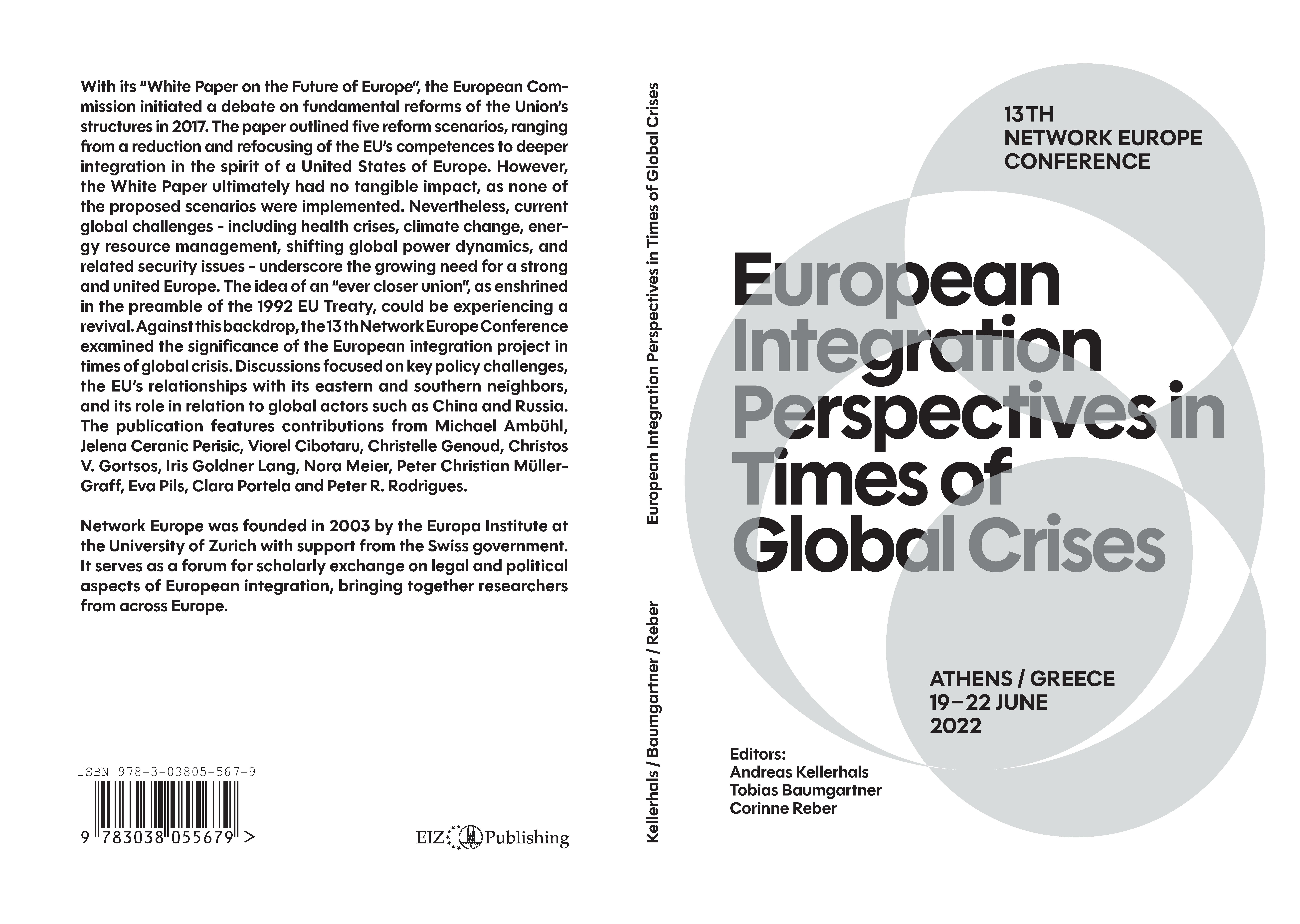 Gesamtes Coverbild European Integration Perspectives in Times of Global Crises