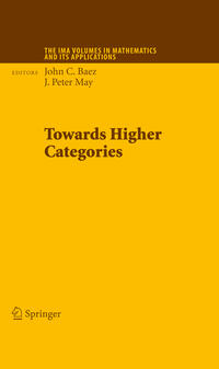 Vorderes Coverbild Towards Higher Categories