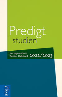 Vorderes Coverbild Predigtstudien 2022/2023 - 2. Halbband