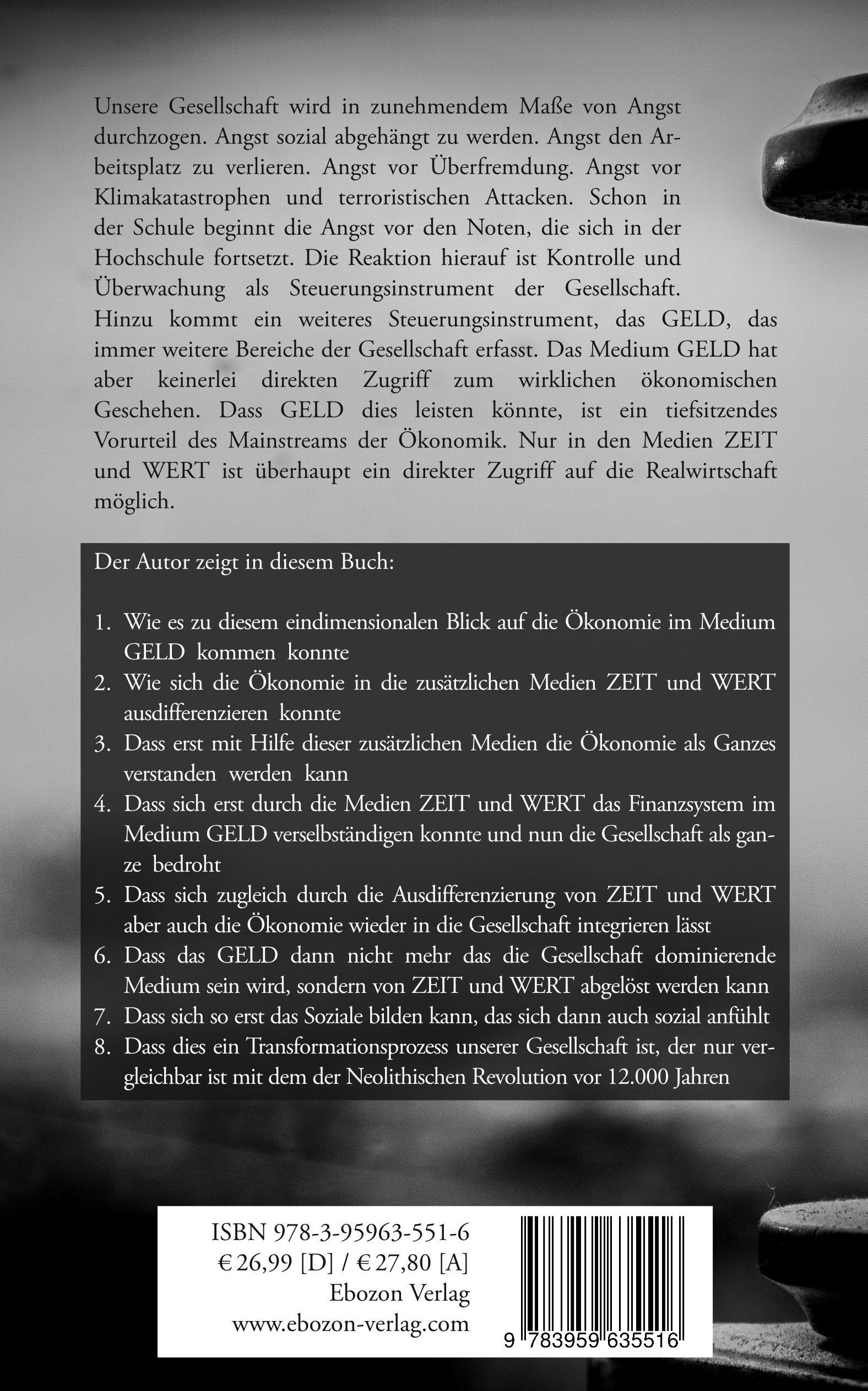 Rückseitencover Ökonomie ohne Geld?