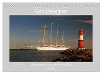 Vorderes Coverbild Großsegler (Tischkalender 2025 DIN A5 quer), CALVENDO Monatskalender