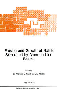 Vorderes Coverbild Erosion and Growth of Solids Stimulated by Atom and Ion Beams