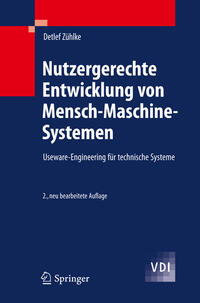 Vorderes Coverbild Nutzergerechte Entwicklung von Mensch-Maschine-Systemen