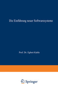 Vorderes Coverbild Die Einführung neuer Softwaresysteme