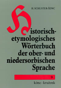 Vorderes Coverbild Historisch-etymologisches Wörterbuch der ober- und niedersorbischen Sprache