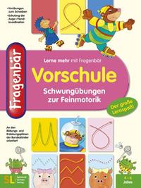 Vorderes Coverbild Fragenbär Vorschule