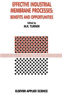 Vorderes Coverbild Effective Industrial Membrane Processes: Benefits and Opportunities