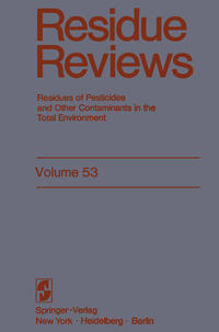 Vorderes Coverbild Residue Reviews