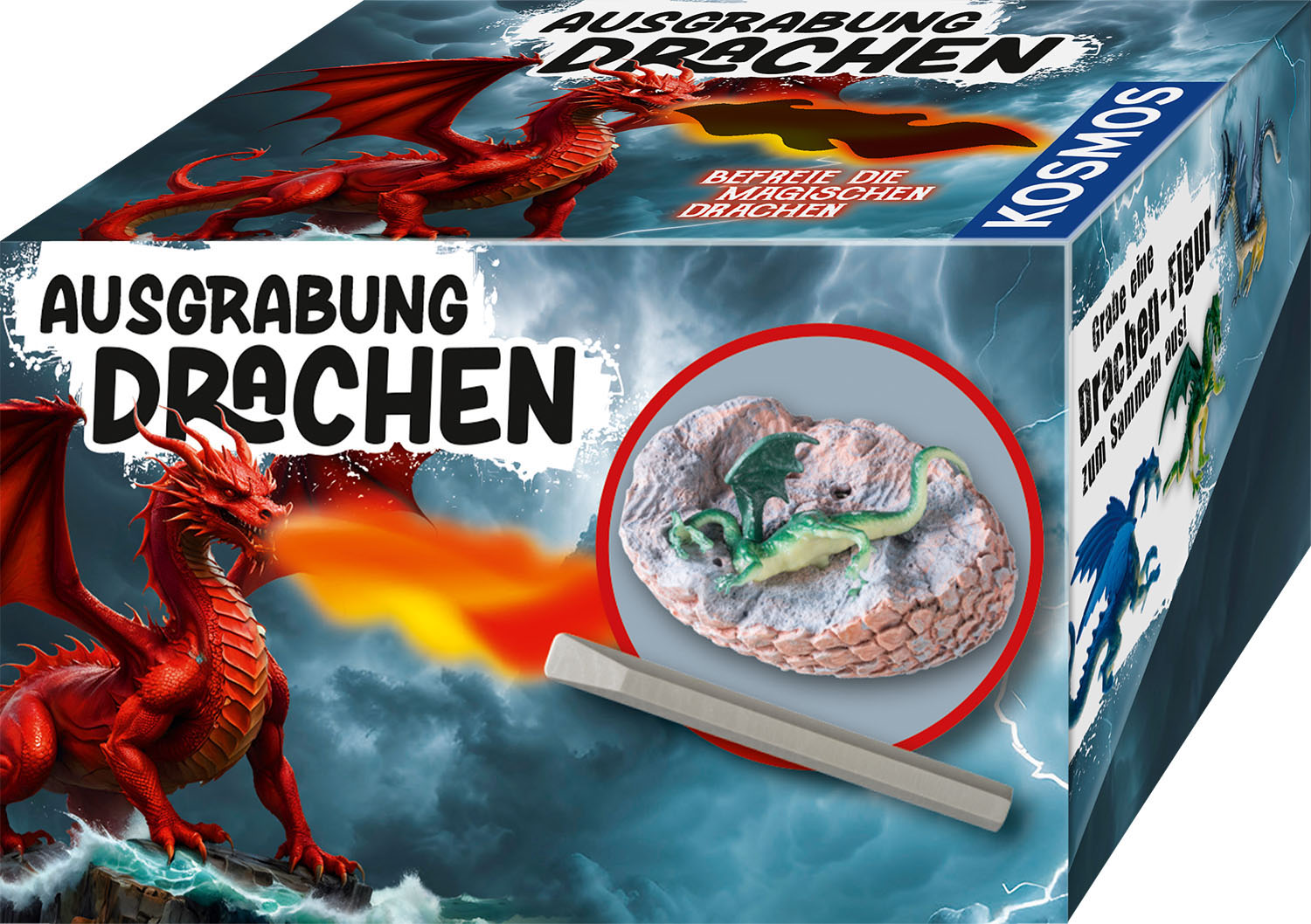 Beispielinhalt (Bild) Ausgrabung Drachen (20 Ex. im Display)