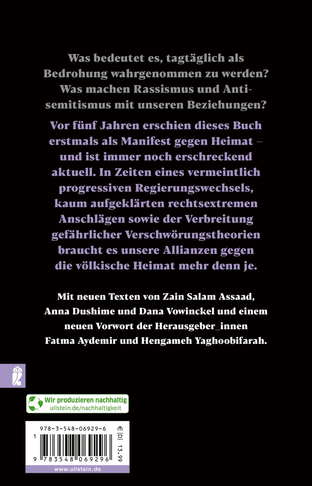 Rückseitencover Eure Heimat ist unser Albtraum