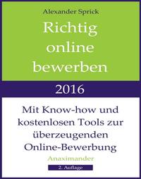 Vorderes Coverbild Richtig online bewerben 2016