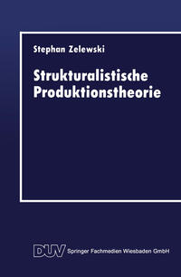 Vorderes Coverbild Strukturalistische Produktionstheorie
