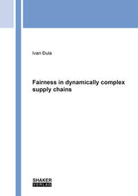 Vorderes Coverbild Fairness in dynamically complex supply chains