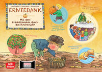 Vorderes Coverbild Erntedank. Kamishibai Bildkartenset.