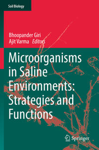 Vorderes Coverbild Microorganisms in Saline Environments: Strategies and Functions