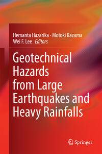Vorderes Coverbild Geotechnical Hazards from Large Earthquakes and Heavy Rainfalls