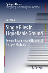 Vorderes Coverbild Single Piles in Liquefiable Ground