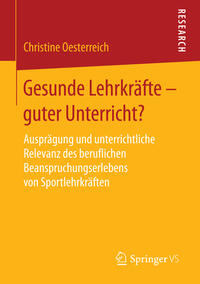 Vorderes Coverbild Gesunde Lehrkräfte - guter Unterricht?