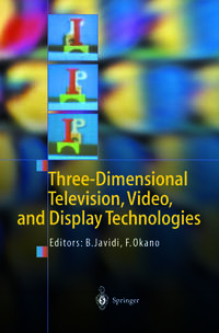 Vorderes Coverbild Three-Dimensional Television, Video, and Display Technologies