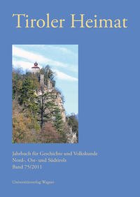Vorderes Coverbild Tiroler Heimat 75 (2011)