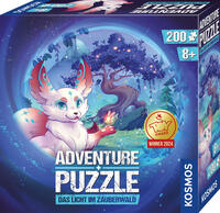 Vorderes Coverbild Adventure Puzzle Das Licht im Zauberwald