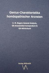 Vorderes Coverbild Genius-Charakteristika homöopathischer Arzneien