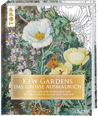 Vorderes Coverbild Kew Gardens - das große Ausmalbuch