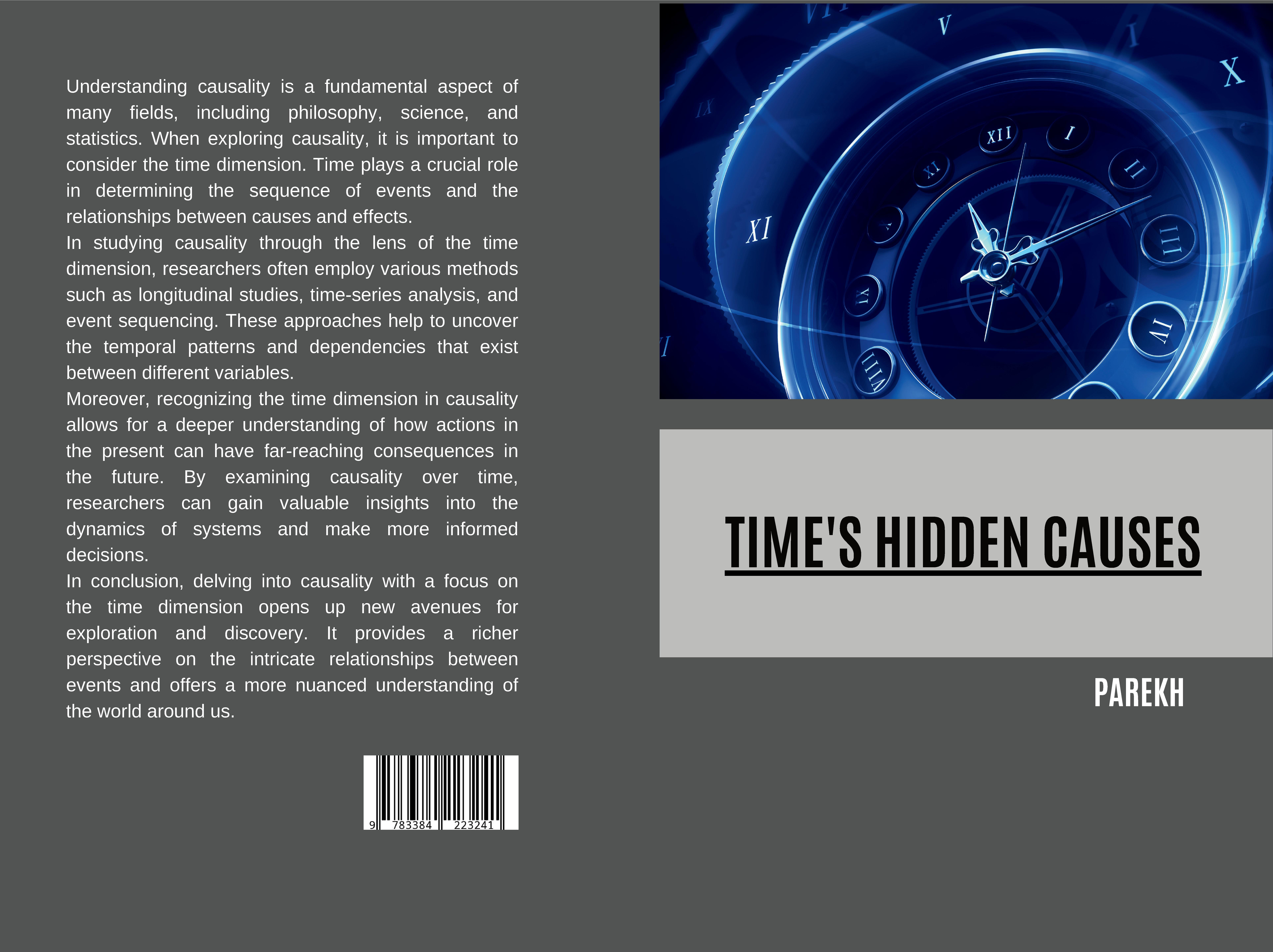 Gesamtes Coverbild Time's Hidden Causes