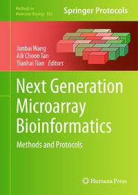 Vorderes Coverbild Next Generation Microarray Bioinformatics
