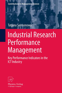 Vorderes Coverbild Industrial Research Performance Management