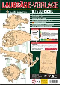 Vorderes Coverbild Laubsägevorlage Tiefseefische