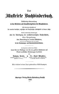 Vorderes Coverbild Das Illustrirte Buchbinderbuch