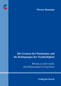 Vorderes Coverbild Die Grenzen des Wachstums und die Bedingungen der Nachhaltigkeit