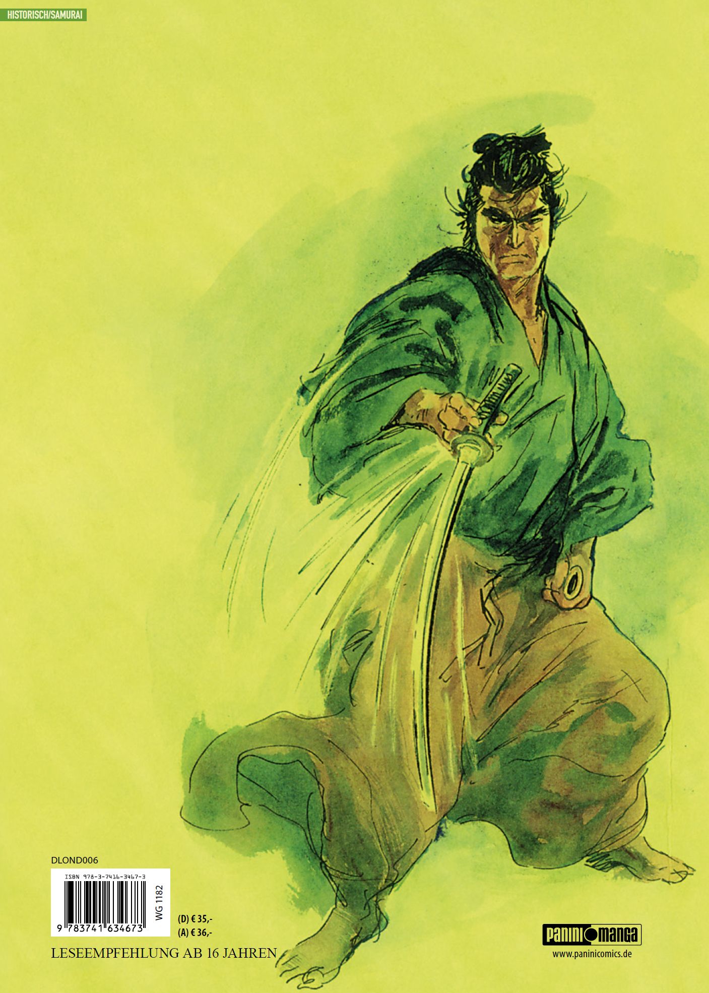 Rückseitencover Lone Wolf & Cub - Master Edition 06