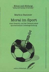 Vorderes Coverbild Moral im Sport