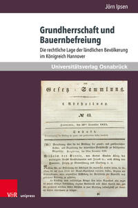 Vorderes Coverbild Grundherrschaft und Bauernbefreiung