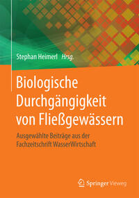 Vorderes Coverbild Biologische Durchgängigkeit von Fließgewässern