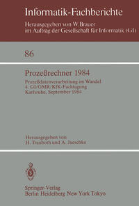 Vorderes Coverbild Prozeßrechner 1984