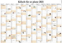 Vorderes Coverbild Kölsch für ze plane 2021