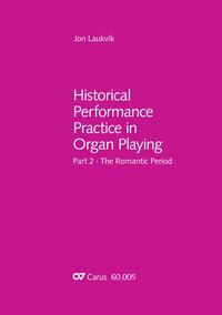 Vorderes Coverbild Historical Performance Practice in Organ Playing