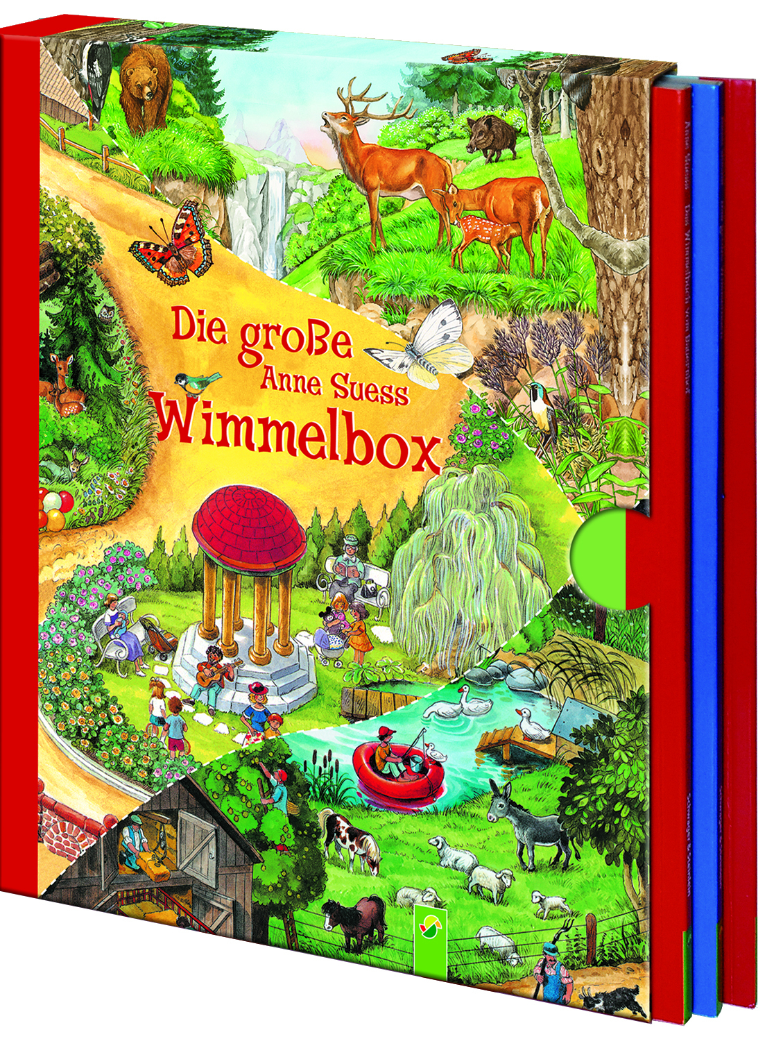 Beispielinhalt (Bild) Die große Anne Suess Wimmelbox