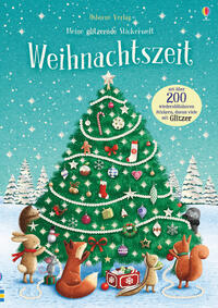 Vorderes Coverbild Meine glitzernde Stickerwelt: Weihnachtszeit