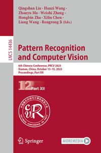 Vorderes Coverbild Pattern Recognition and Computer Vision
