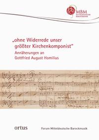 Vorderes Coverbild "ohne Widerrede unser größter Kirchenkomponist"
